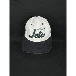 NFL New York Jets Team Apparel Reebok Adult Green Brim Spell Out SnapBack Hat